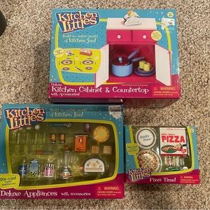 Kitchen Littles RARE - 3 Pieces Brand NEW in Boxes